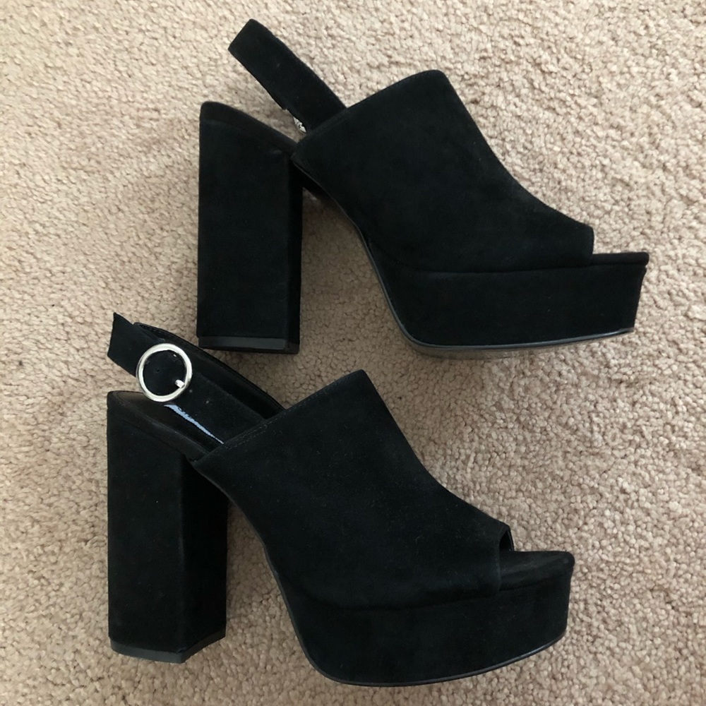 Steve Madden Platform Block Heels